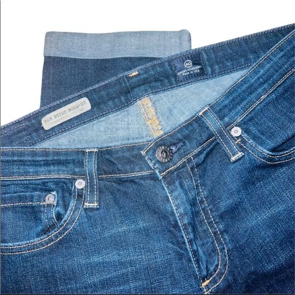 #315 AG ADRIANO GOLDSCHMIED the cropped slit jeans - Picture 9 of 11